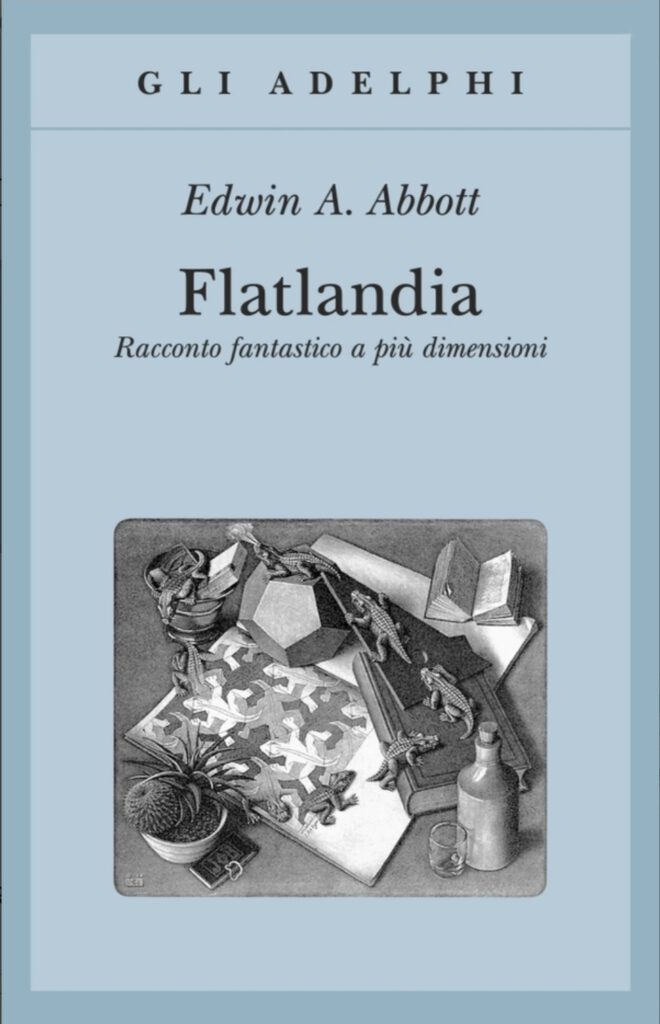La copertina di Flatlandia